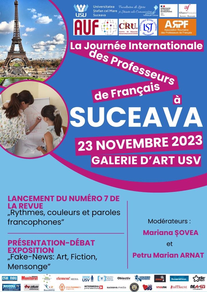 23 noiembrie: Internaţională a Profesorului de Limba&nbsp;Franceză
